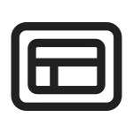 Slide Layout SVG Icon